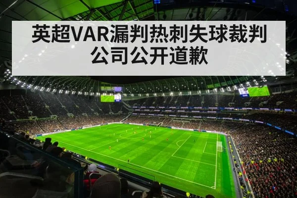 英超VAR漏判热刺失球裁判公司公开道歉
