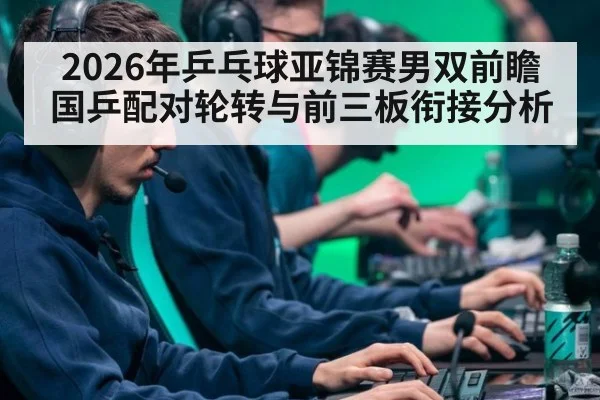 2026年乒乓球亚锦赛男双前瞻 国乒配对轮转与前三板衔接分析